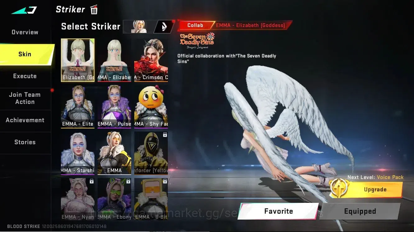 Blood Strike Accounts ASIA|ETERNAL[KRAKEN,MELEE Chainblade,M700,AUG Lv5, image 4