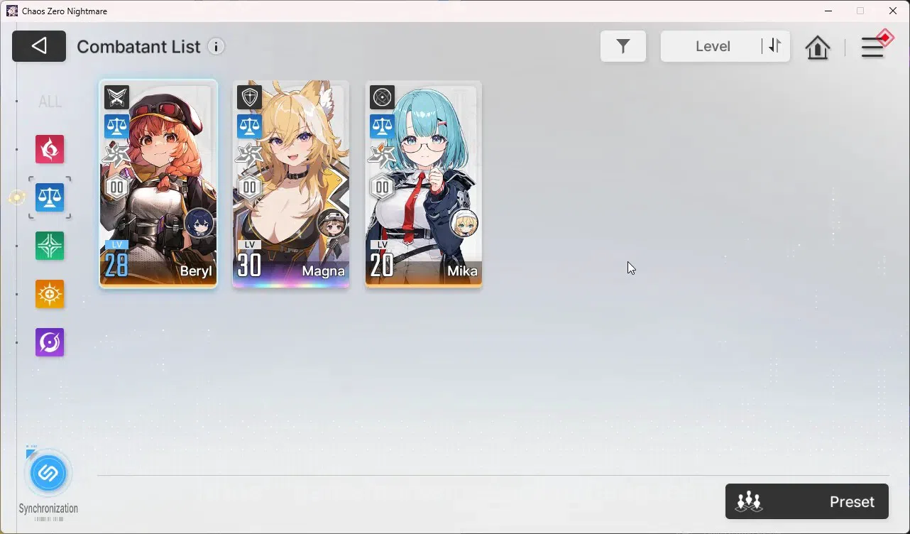 Chaos Zero Nightmare Accounts Asia | Lvl 26 | 2 SSR | Renoa | Magna | Crystal 4, image 7