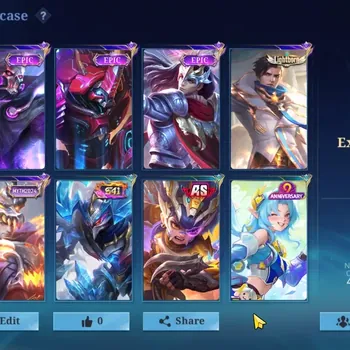 Mobile Legends: Bang Bang Accounts Others Hero 99|Skin 131|Lightborn Granger,Spongebob Cyclops,Gaara