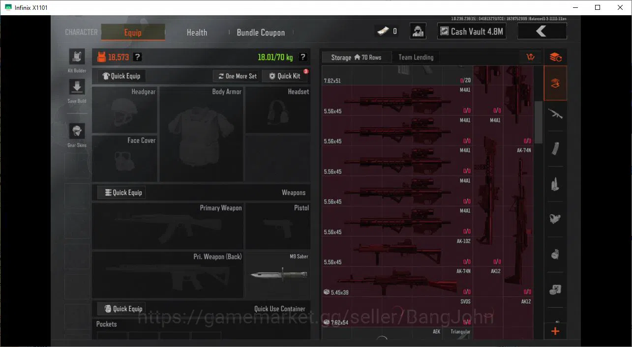 Arena Breakout Accounts MOBILE|LVL30 SV 7,8 M|CV 4,8 M|SK WEAPON SS AX50 , image 6