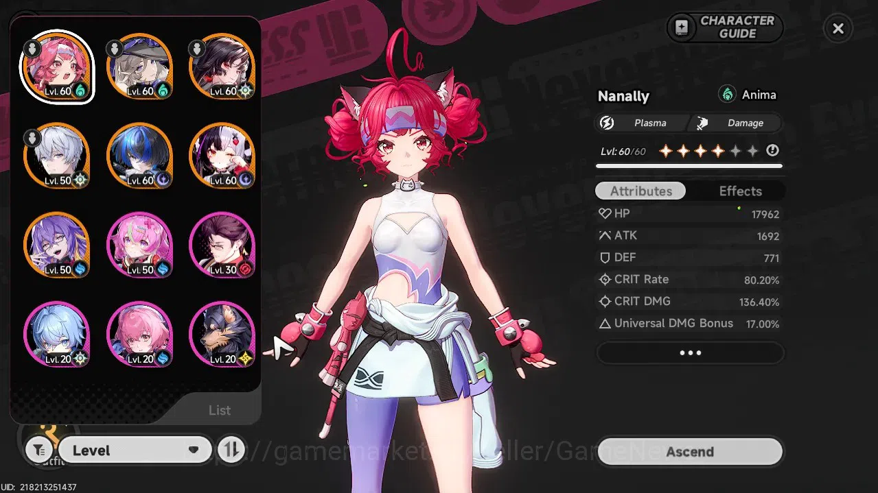 Neverness to Everness Accounts GLOBAL SEA|HL 43|TL 18|6 SSR 3 Limit[Lacrimosa,Hot image 1