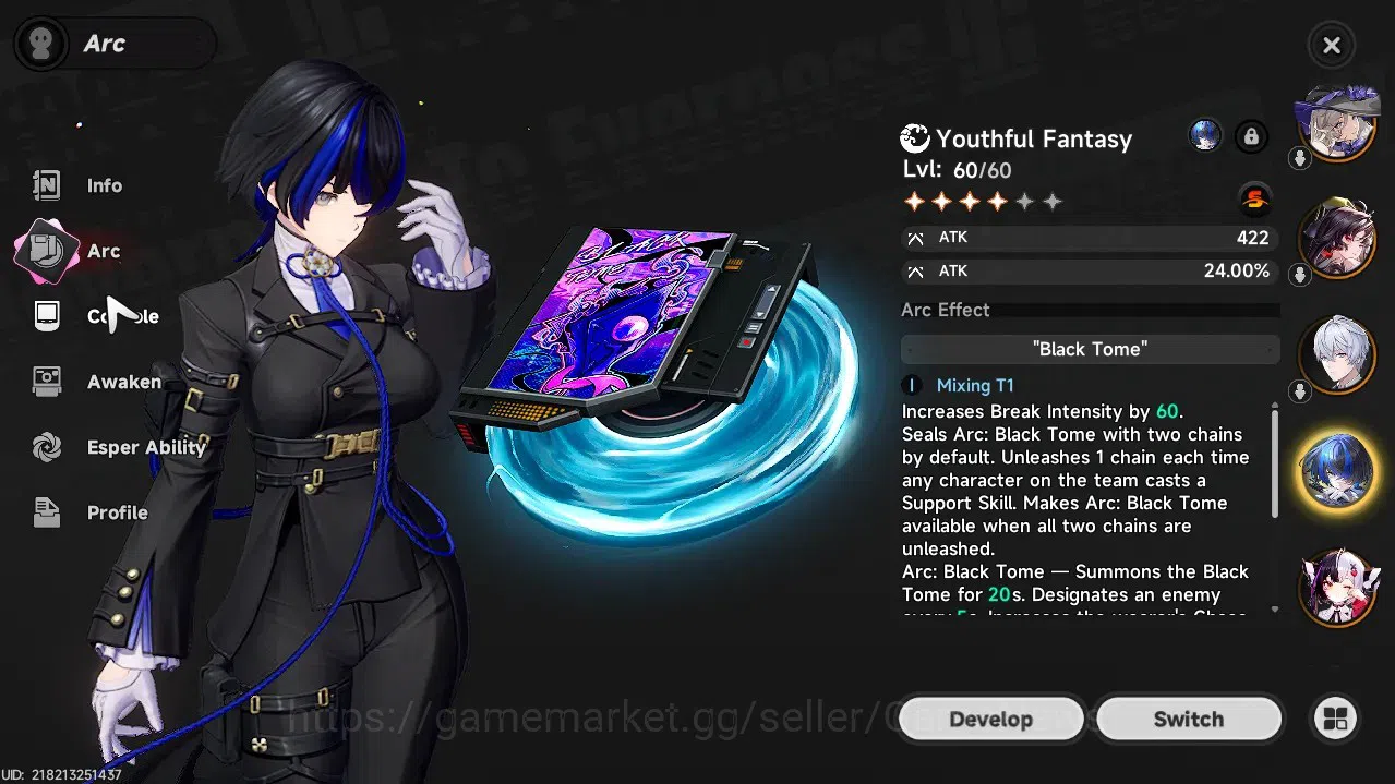 Neverness to Everness Accounts GLOBAL SEA|HL 43|TL 18|6 SSR 3 Limit[Lacrimosa,Hot image 11