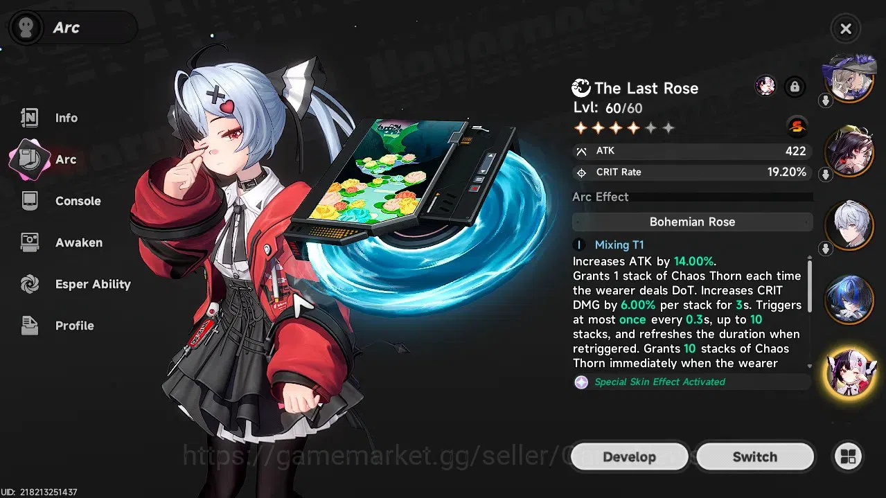 Neverness to Everness Accounts GLOBAL SEA|HL 43|TL 18|6 SSR 3 Limit[Lacrimosa,Hot image 12