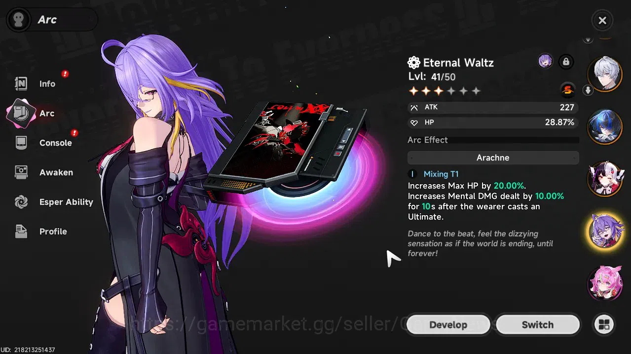 Neverness to Everness Accounts GLOBAL SEA|HL 43|TL 18|6 SSR 3 Limit[Lacrimosa,Hot image 13