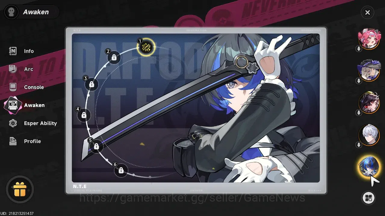 Neverness to Everness Accounts GLOBAL SEA|HL 43|TL 18|6 SSR 3 Limit[Lacrimosa,Hot image 15