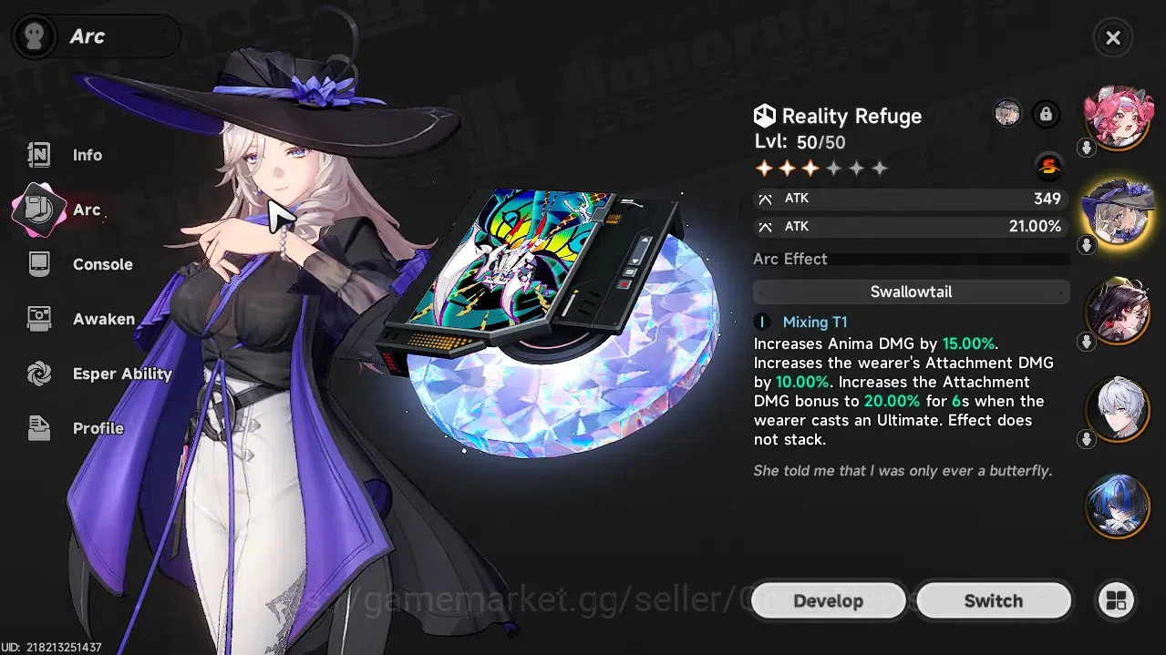 Neverness to Everness Accounts GLOBAL SEA|HL 43|TL 18|6 SSR 3 Limit[Lacrimosa,Hot image 9