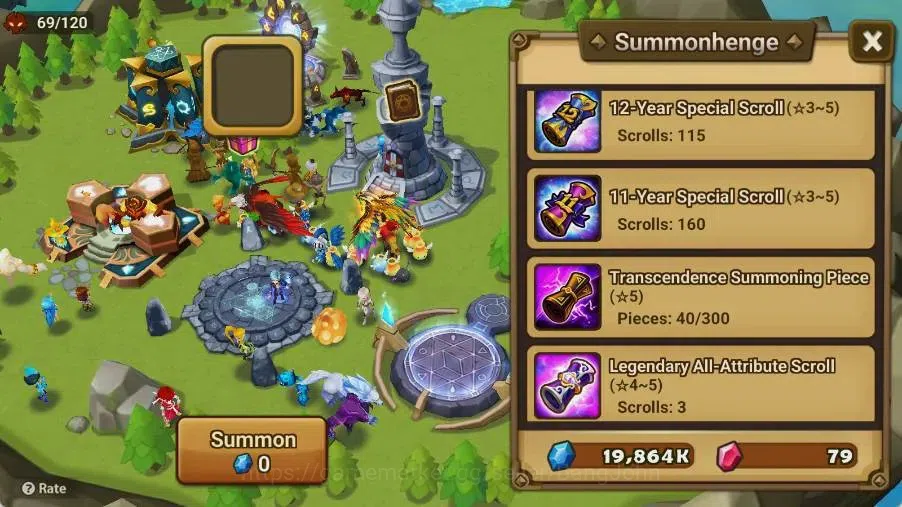 Summoners War: Sky Arena Accounts Starter GLOBAL | NB 5 TESHAR,Starter Gacha 115 12Y+160 11Y Scrool, 3 Legendary All 3