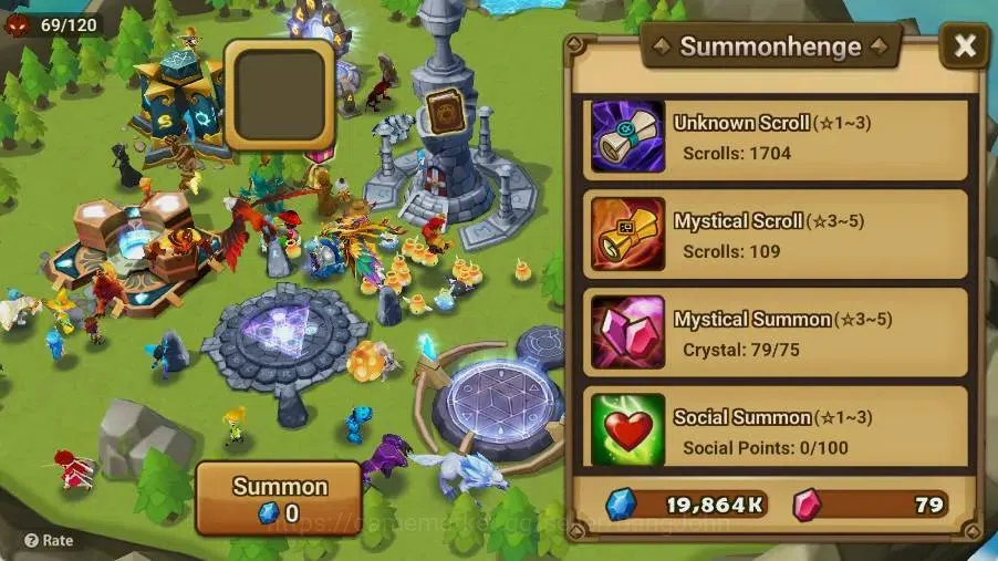 Summoners War: Sky Arena Accounts Starter GLOBAL | NB 5 TESHAR,Starter Gacha 115 12Y+160 11Y Scrool, 3 Legendary All 5