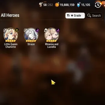 Epic Seven Accounts Limited Hero GLOBAL UnVerif|New Era| 3 ML (Rhiana&Luciella,Straze,LQ Charlotte)+Ivana,Setsuka,Etc|5,5K