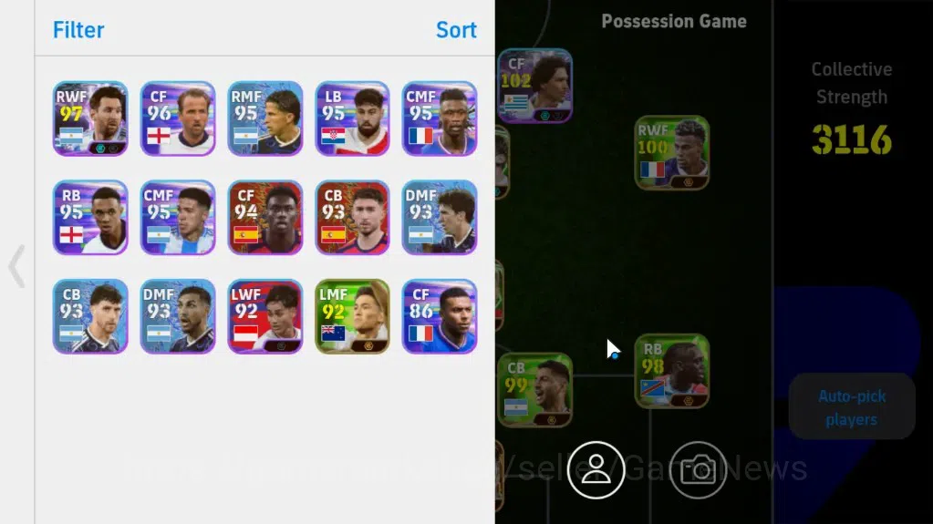 eFootball Accounts Legends & Iconic Players Android|BigTime Gianluigi Buffon,Epic Gerrard,Andriy Shevchenko,ShowTime ICv1 2