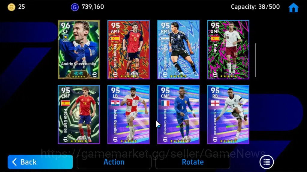 eFootball Accounts Legends & Iconic Players Android|BigTime Gianluigi Buffon,Epic Gerrard,Andriy Shevchenko,ShowTime ICv1 5