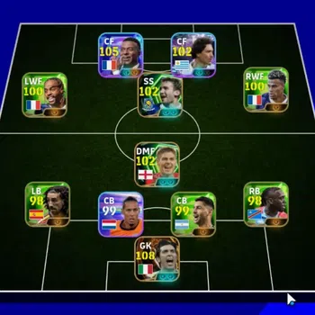 eFootball Accounts Legends & Iconic Players Android|BigTime Gianluigi Buffon,Epic Gerrard,Andriy Shevchenko,ShowTime ICv1