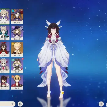 Genshin Impact Accounts Mid Game ASIA|AR 42|2 Limited + 2 (*5 Standard)| Skirk, Columbina |Mona,Jean|Low Explore Map|All