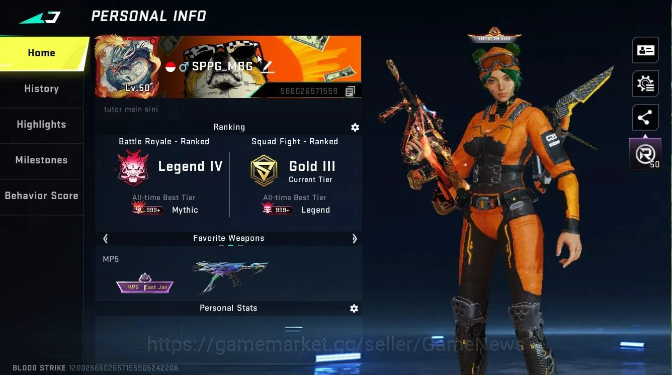 Blood Strike Accounts ASIA|12 ULTRA[Blast,Ethan,Spike,Val,Origin12,etc]+ image 3