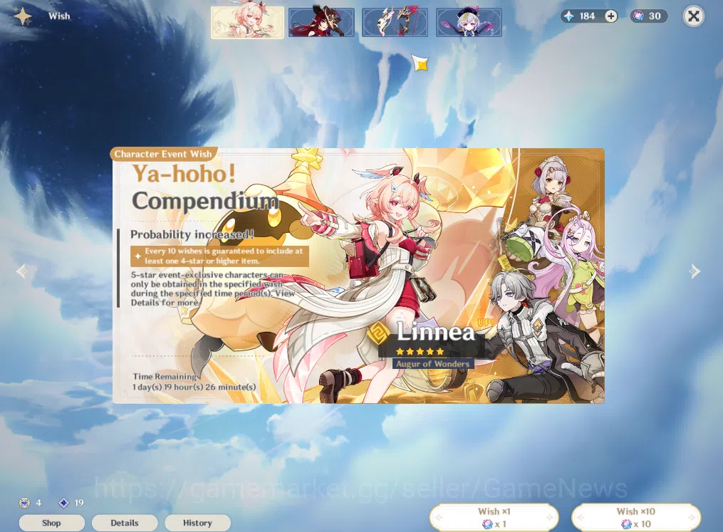 Genshin Impact Accounts ASIA|AR 57|11 Limited+4(*5Weapon)|Flint,Columbina, image 15