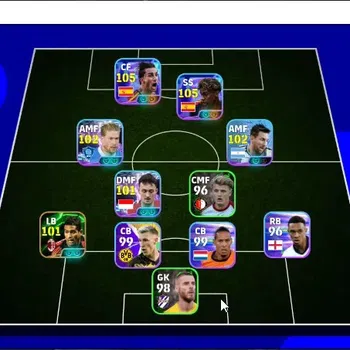 eFootball Accounts Legends & Iconic Players Android|Epic Eden Hazard,Serginho,Shinji Okazaki|7 Show Time Lamine Yamal