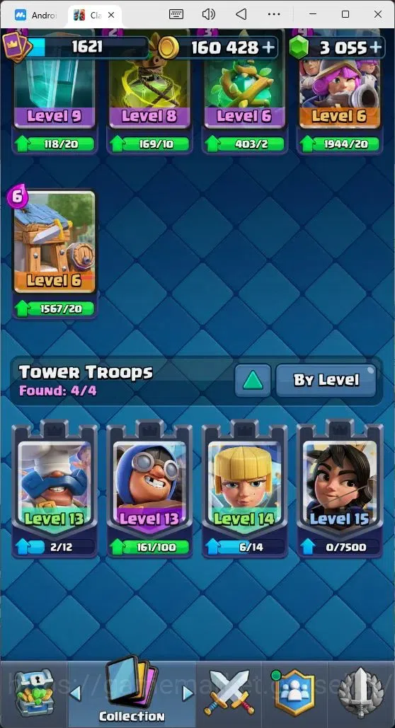 Clash Royale Accounts Mobile |Trophy 12239|7Max Hero Cards|10 EVO Cards| image 13