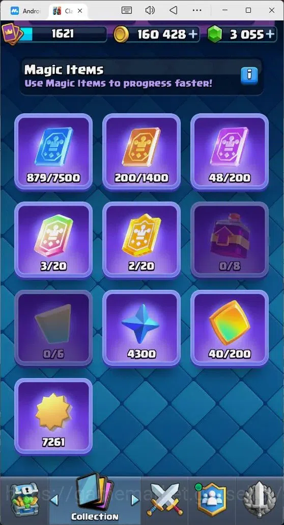 Clash Royale Accounts Mobile |Trophy 12239|7Max Hero Cards|10 EVO Cards| image 15