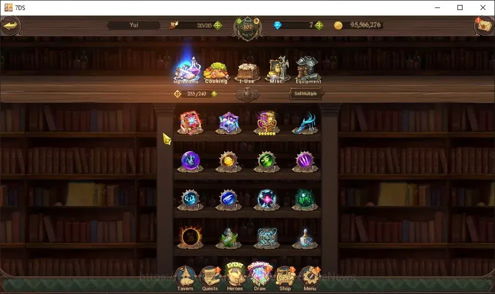 The Seven Deadly Sins: Grand Cross Accounts Endgame Global|4,8M CC|7 LR+11 18