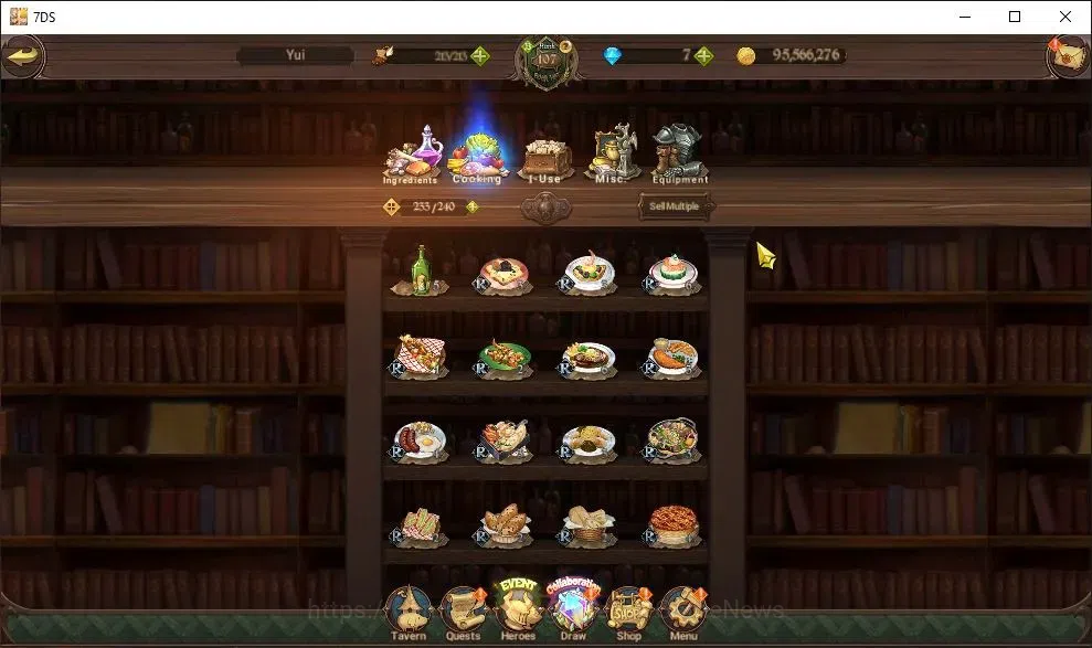 The Seven Deadly Sins: Grand Cross Accounts Endgame Global|4,8M CC|7 LR+11 19
