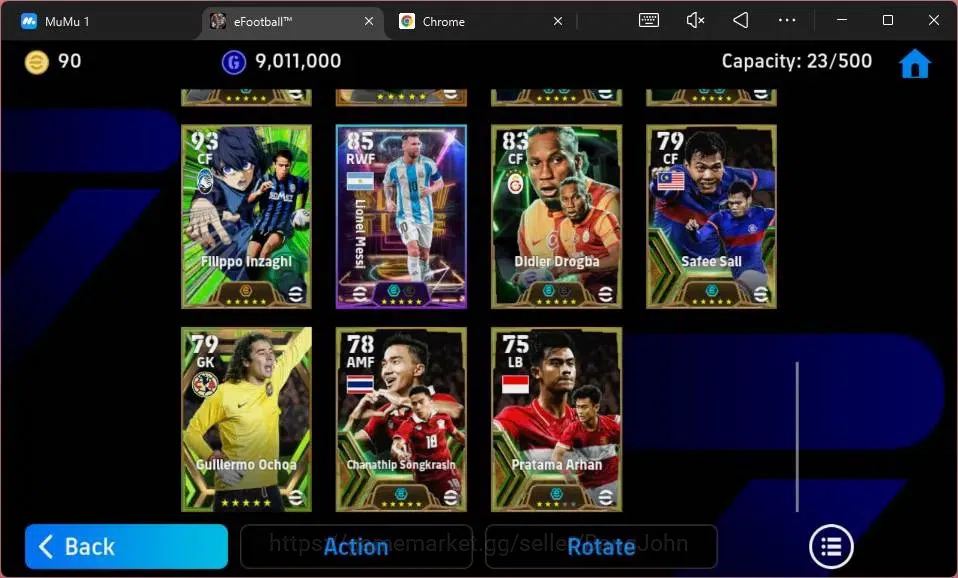 eFootball Accounts Android|PW 3133 |Epic Hazard,Casillas,Beckham,Neym image 3
