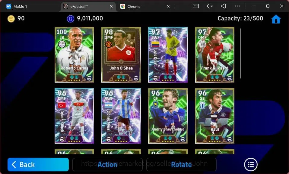 eFootball Accounts Android|PW 3133 |Epic Hazard,Casillas,Beckham,Neym image 5