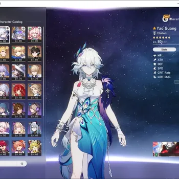 Honkai Star Rail Accounts Others Asia|TL 69|SW999 Team|12 Limited (Gilgamesh,Hyacine,Sparxie)+Sign
