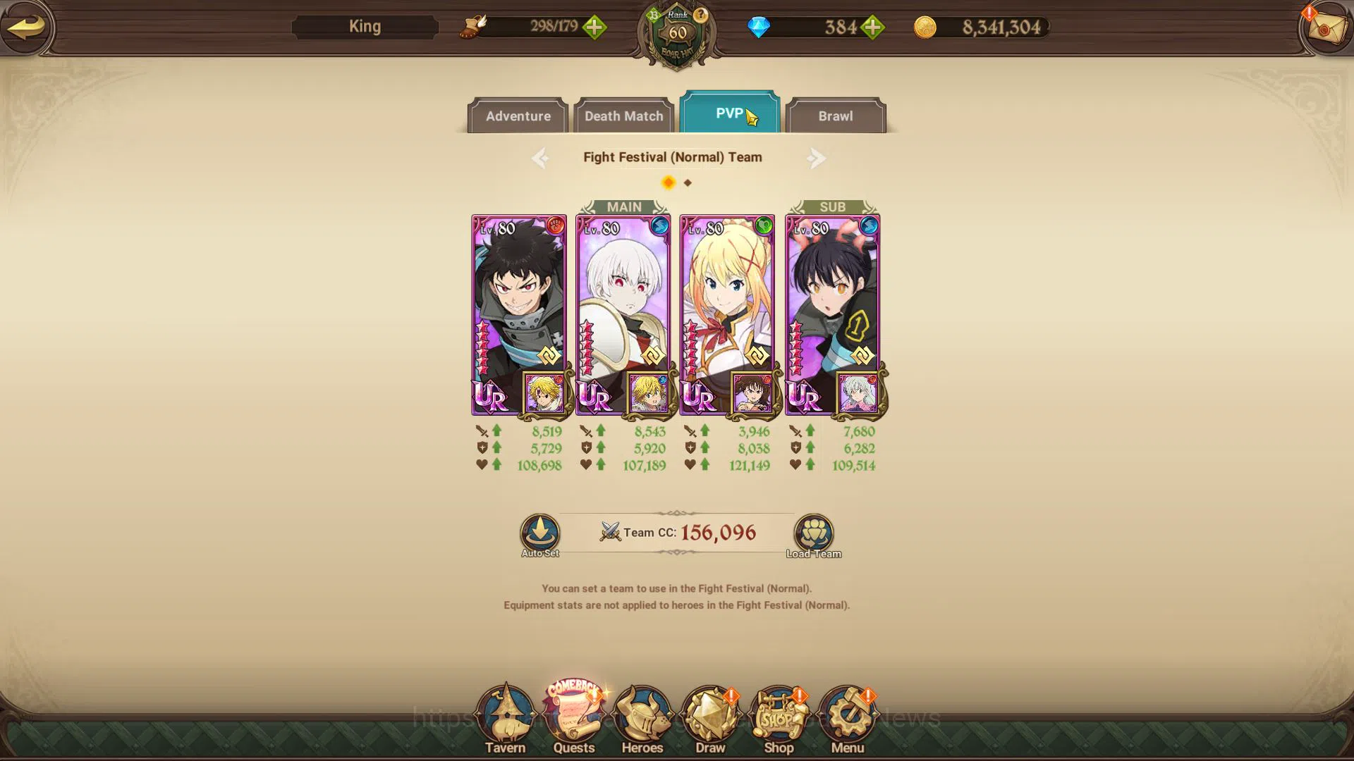 The Seven Deadly Sins: Grand Cross Accounts Midgame Global|2,8M CC|60 L seal|384 DM|4 UR+Collab 10