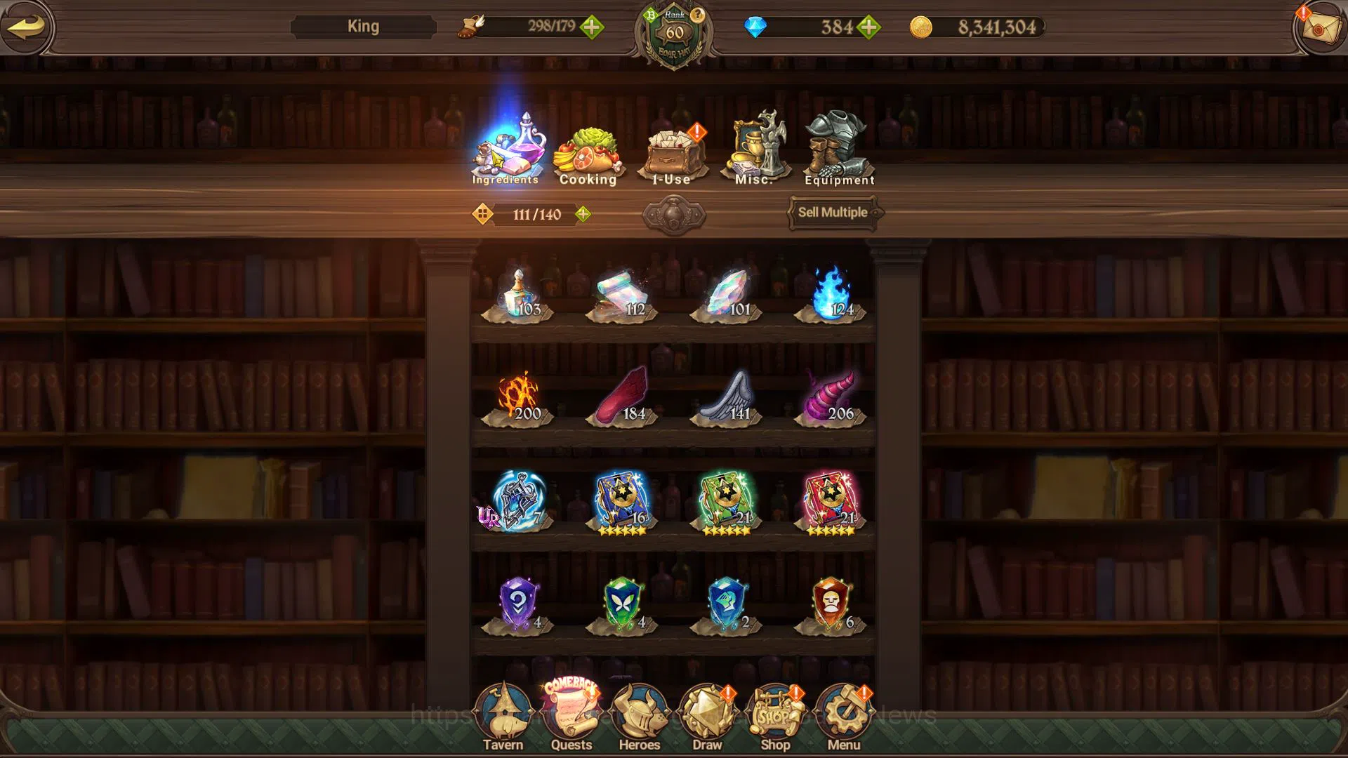 The Seven Deadly Sins: Grand Cross Accounts Midgame Global|2,8M CC|60 L seal|384 DM|4 UR+Collab 12