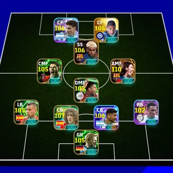 eFootball Accounts Meta Player EFB MOBILE [TS 3259] | 500Coins Android BIG TIME YOUNG MESSI●EPIC ADRIANO,PUYOL,ALBA●SHOWTIME