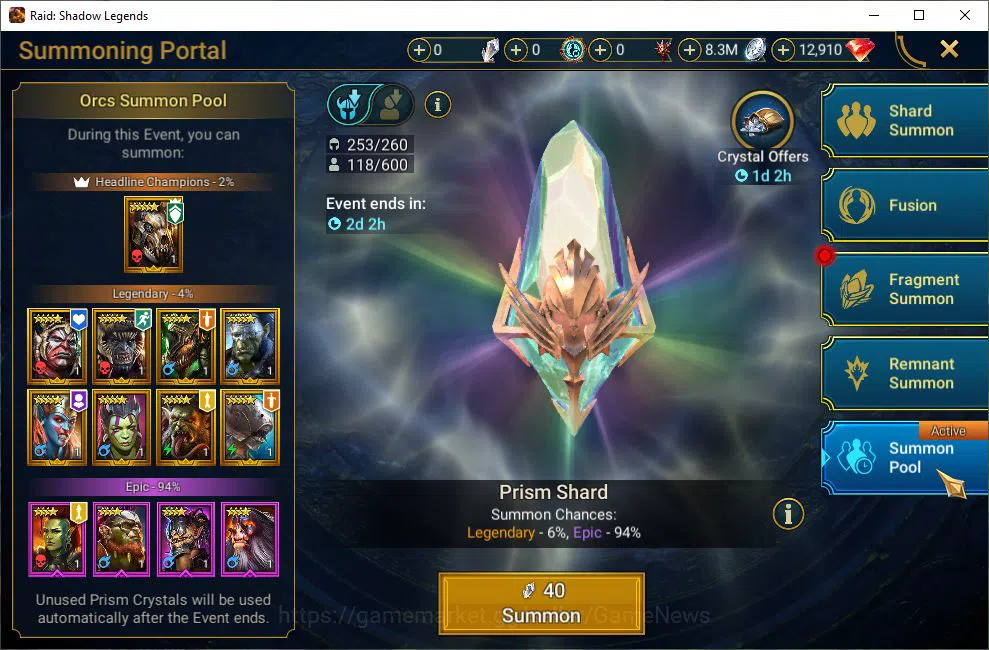 Raid: Shadow Legends Accounts Lv6 776K Power|1 Mythic(Ashnar)+23 Legendary(Ninja image 17