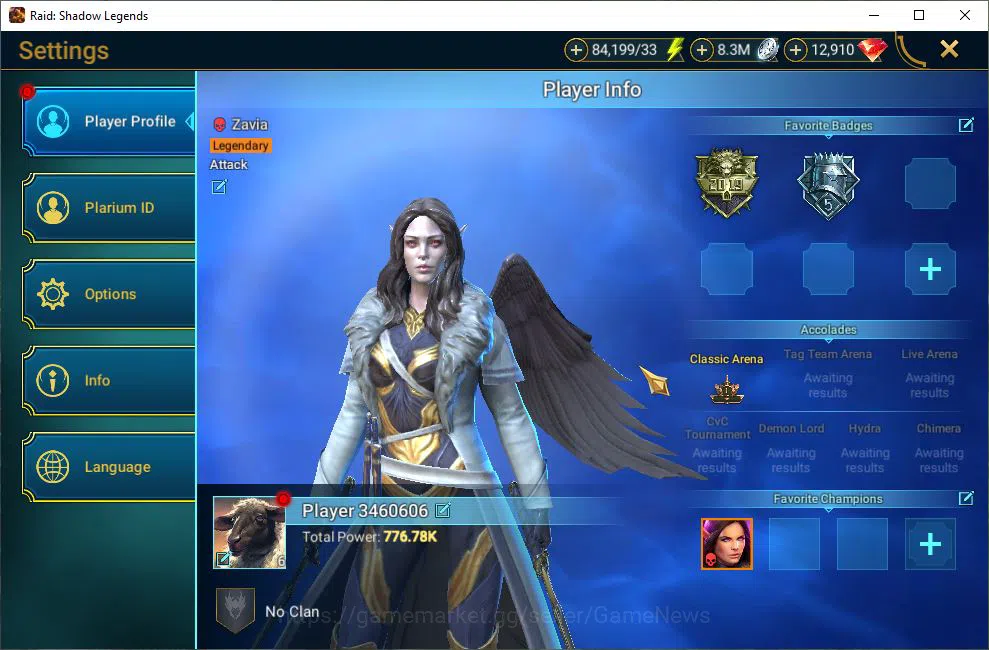 Raid: Shadow Legends Accounts Lv6 776K Power|1 Mythic(Ashnar)+23 Legendary(Ninja image 2