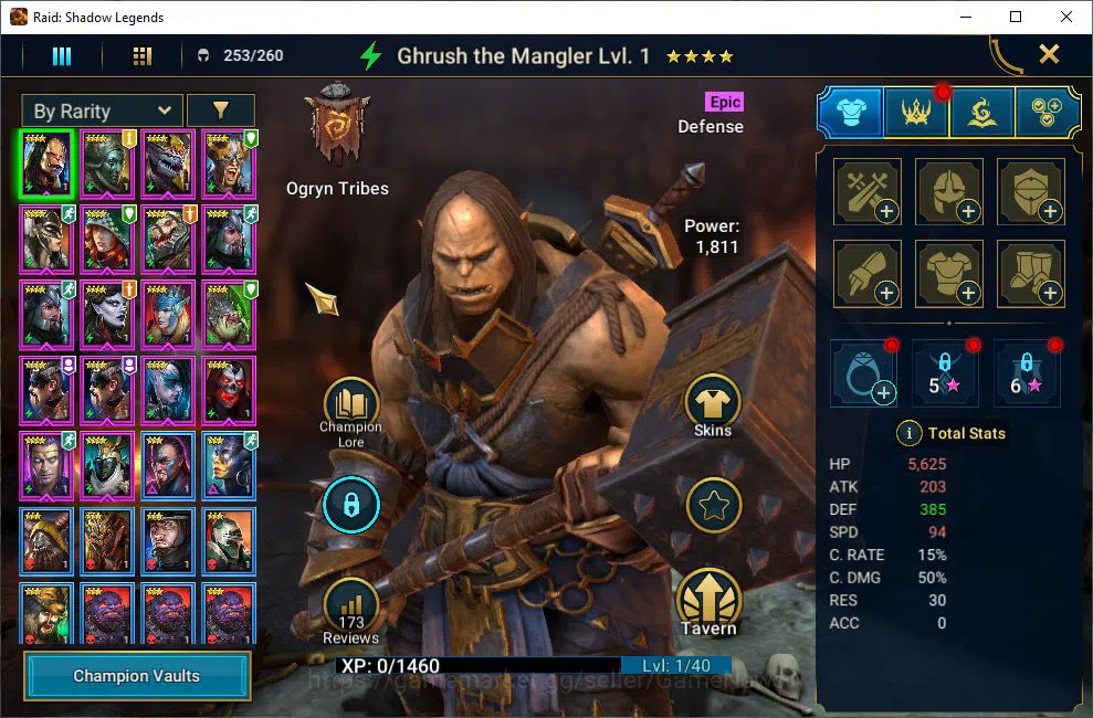 Raid: Shadow Legends Accounts Lv6 776K Power|1 Mythic(Ashnar)+23 Legendary(Ninja image 6