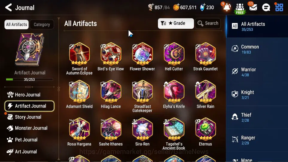 Epic Seven Accounts Global Unverif|3ML(JKise,ROLight,CCharles)+Sez,Fen image 8