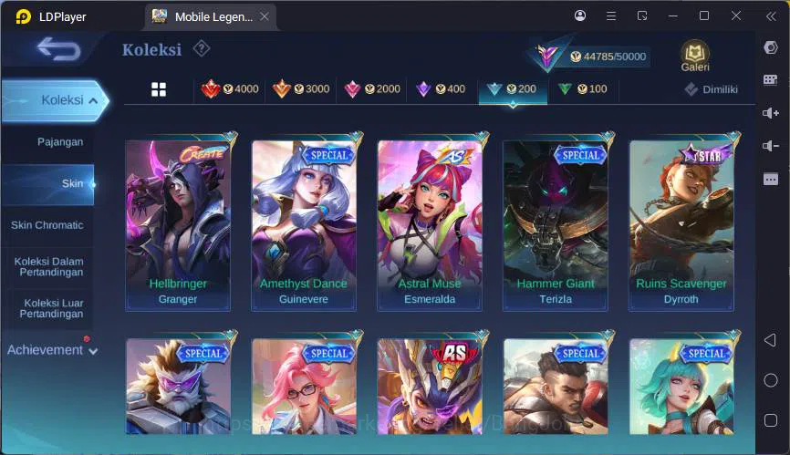 Mobile Legends: Bang Bang Accounts GLOBAL|Hero 132|Skin 206|Kof Karina,CC Natalia,LIg image 12