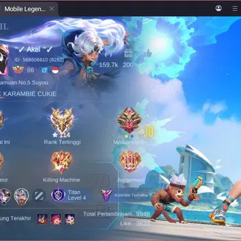 Mobile Legends: Bang Bang Collector GLOBAL|Hero 132|Skin 206|Kof Karina,CC Natalia,LIg image 1