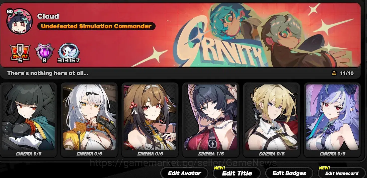 Zenless Zone Zero Accounts Asia ENDGAME| 20 Limit 3 VoidHunter (Miyabi,Yixuan image 6