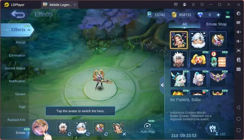 Mobile Legends: Bang Bang Accounts Global|Hero 132|Skin 259|Renowned|Prime Claude|Col image 2