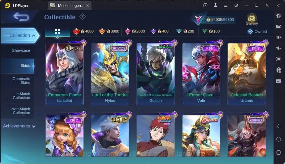 Mobile Legends: Bang Bang Accounts Global|Hero 132|Skin 259|Renowned|Prime Claude|Col image 7