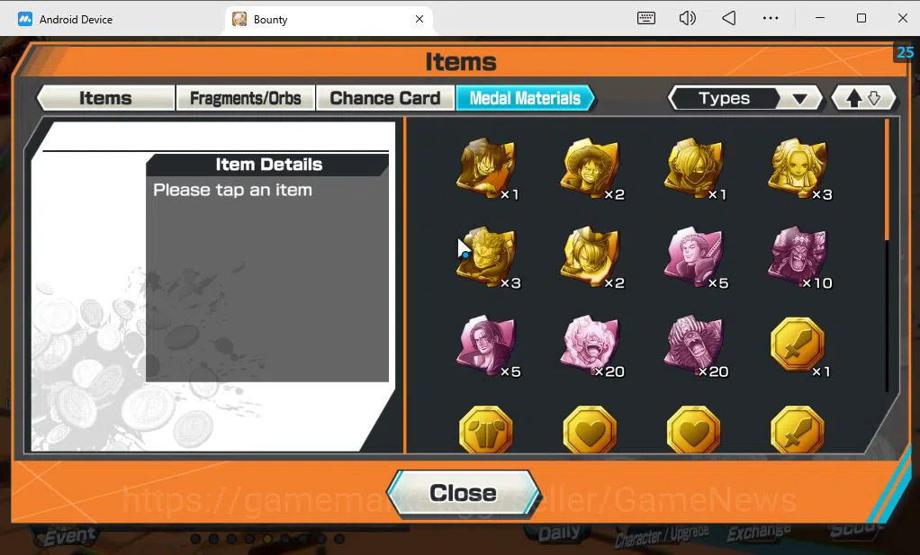 One Piece Bounty Rush Accounts Mid-Tier Global|4 EX|BP Kuzan,T4E Marshall D Teach,Seraphim SSnake,GP Gol D 11