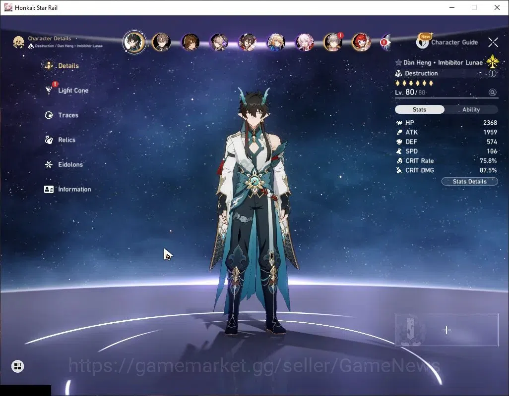 Honkai Star Rail Accounts America|TL 70|15 Limited|[Acheron,Aventurine,Arche image 17