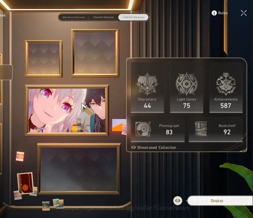 Honkai Star Rail Accounts America|TL 70|15 Limited|[Acheron,Aventurine,Arche image 4