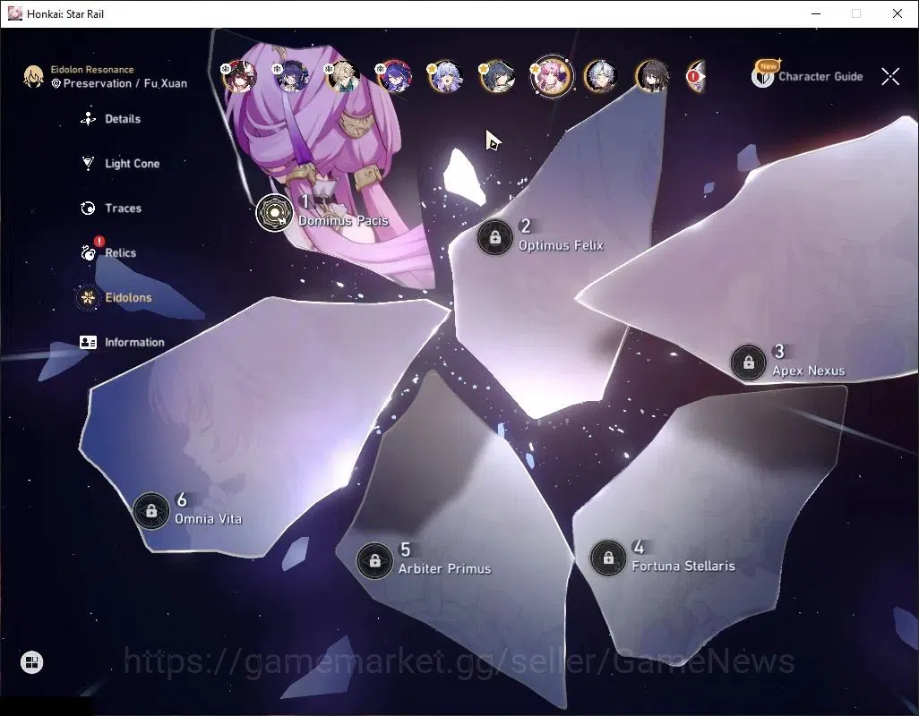 Honkai Star Rail Accounts America|TL 70|15 Limited|[Acheron,Aventurine,Arche image 7
