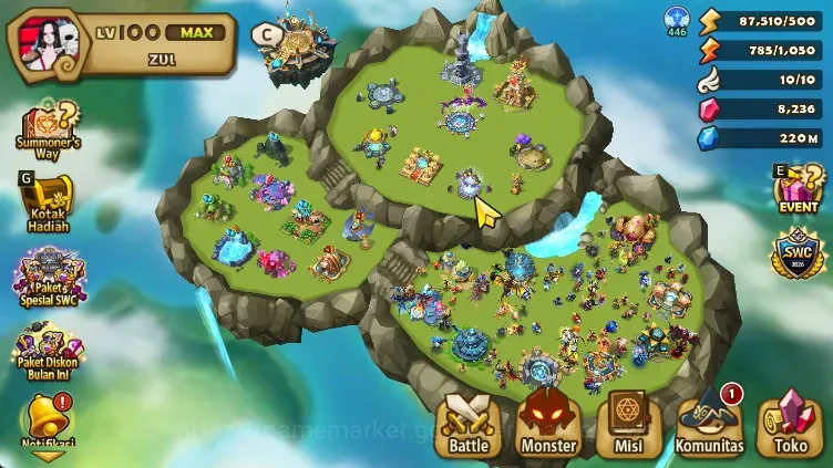 Summoners War: Sky Arena Accounts Mid-Game Asia 3 Hot LD (Frieren dark x Yuji dark x Alexandra)137 Nat5|Many collab 1