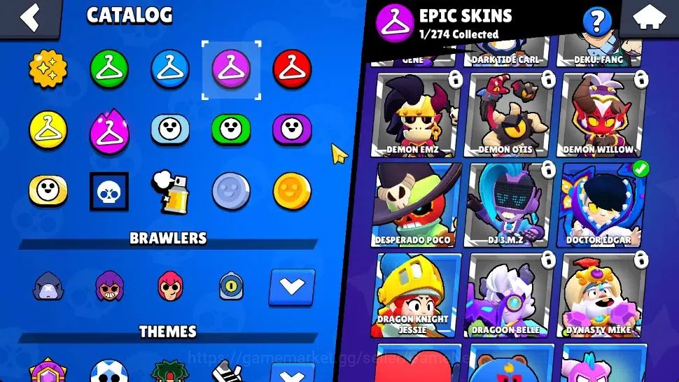 Brawl Stars Accounts 1016 Trophy | 16 Brawlers 2 Max Lv (Shelly, Crow) image 10
