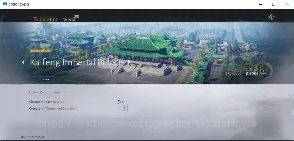 Where Winds Meet Accounts GLOBAL|Lv 5|GS 3676|1 Harmonic Core|Through the Gl image 17