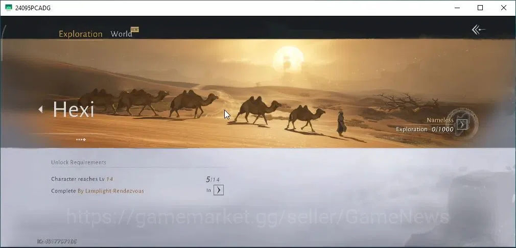 Where Winds Meet Accounts GLOBAL|Lv 5|GS 3676|1 Harmonic Core|Through the Gl image 18