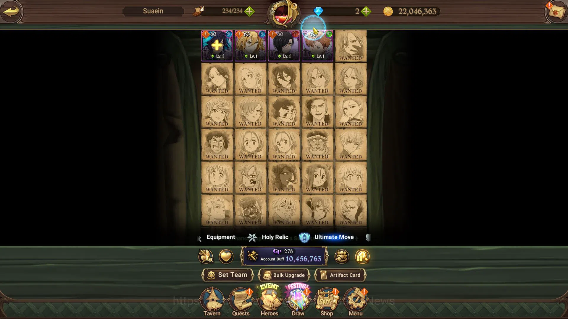 The Seven Deadly Sins: Grand Cross Accounts Asia|10,4M CC|7 LR+13 UR+Many Collab|Escanor6/6,Mi image 15