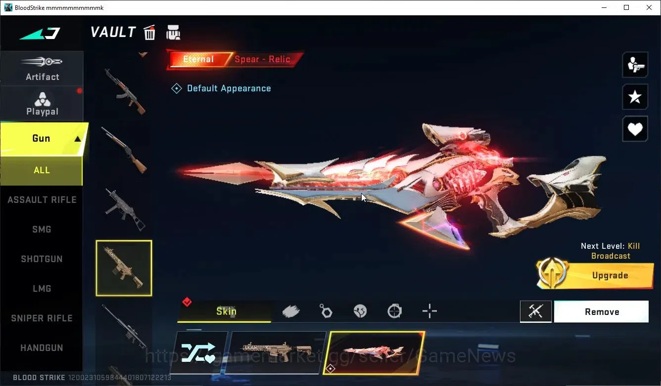 Blood Strike Accounts Others ASIA|Eternal Spear-Relic |2 LEgendary Origin12,KAG6 | BR Bronze II|NetEase|Check SS(BLS5470) 4