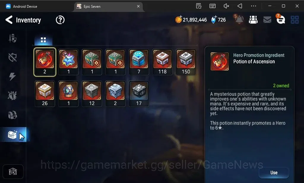 Epic Seven Accounts GLOBAL Unverif|NewEra|6 ML(Rhianna and Luciella,Mo image 15